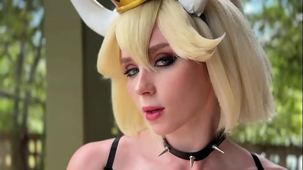 From Super Mario to Strong Orgasms, the Sex Machine Fucks Pretty Bowsette